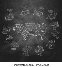 Pig. Vector format 
