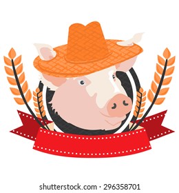 pig in vector format