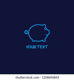 pig vector illustration