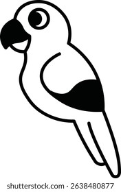 pigeon bird animal vector, dualtone  icon, design premium