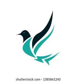 Pigeon bird logo.modern design.vector illustration