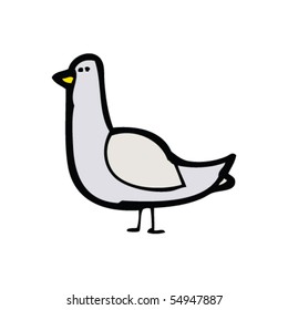 pigeon cartoon