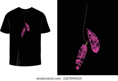 Pigeon Colorful Feather Amazing Print Ready T Shirt Design Vector