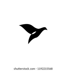 pigeon dove logo icon design vector