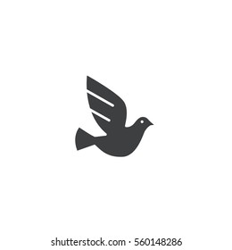 pigeon icon. sign design