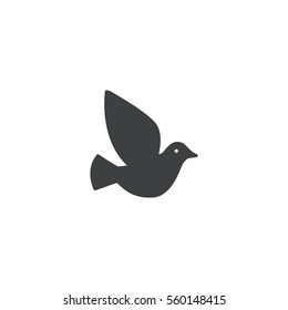 pigeon icon. sign design