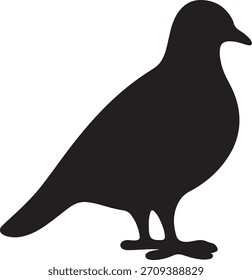  Ícone de pombo - Ilustração vetorial