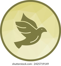 Pigeon icon vector image. Suitable for mobile application web application and print media.