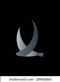 Pigeon, logo, dove,bird silhouette, icon