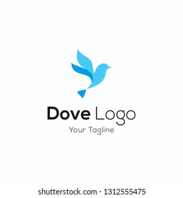 Pigeon logo stock vector