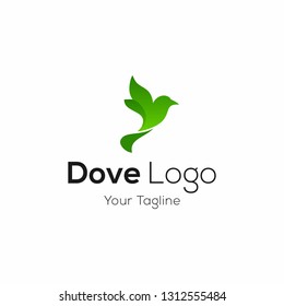 Pigeon logo stock vector