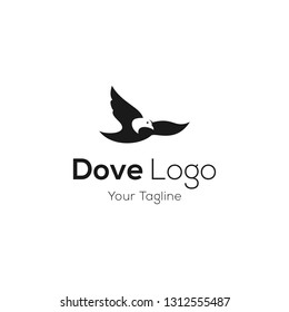 Pigeon logo stock vector