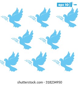 pigeon olive leaf