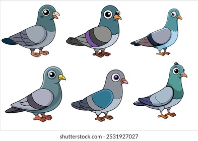 pigeon vetor , ícone ilustração vetorial, silhueta de pombo isolado em um fundo branco, eps, png,   vetor,