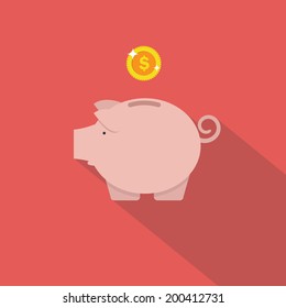Piggy bank.