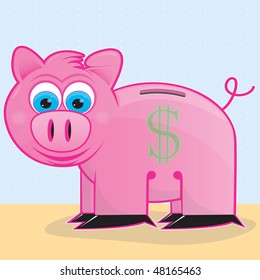 A piggy bank.