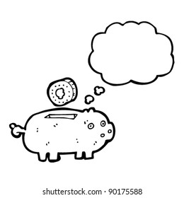 piggy bank cartoon