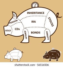 Piggy Bank Chart