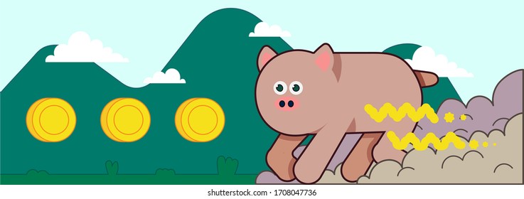 piggy bank  have a duty to collect money