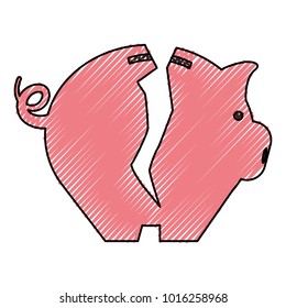 Piggy bank icon