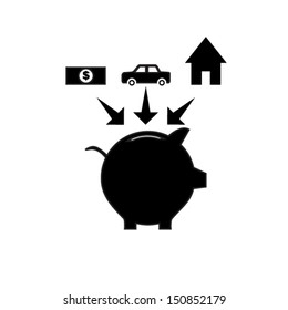 piggy bank icon