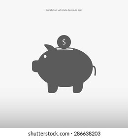 piggy bank  icon