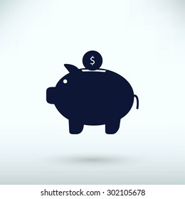 piggy bank  icon