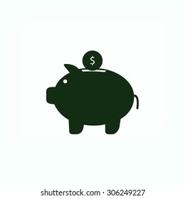 piggy bank  icon