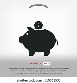 piggy bank  icon