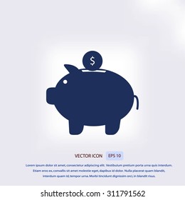 piggy bank  icon