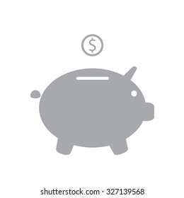 Piggy bank icon