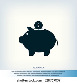 piggy bank  icon