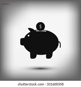 piggy bank  icon