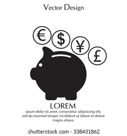 piggy bank icon