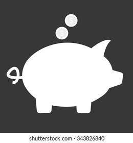 Piggy bank icon