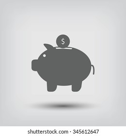 piggy bank  icon