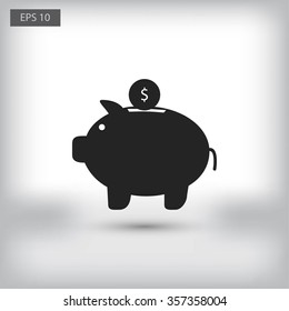 piggy bank  icon