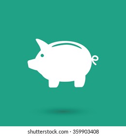 Piggy bank icon