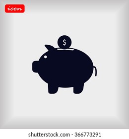 piggy bank  icon