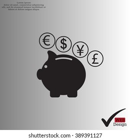 piggy bank icon
