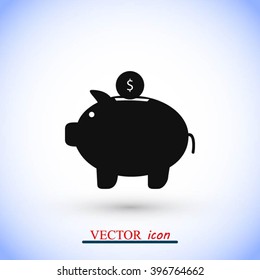 piggy bank  icon
