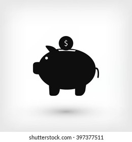 piggy bank  icon