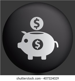 piggy bank icon
