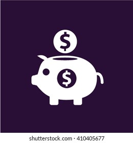 piggy bank icon

