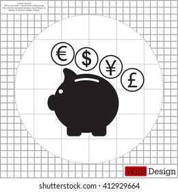 piggy bank icon