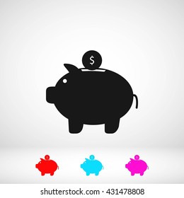piggy bank  icon