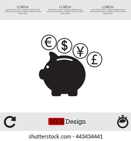 piggy bank icon