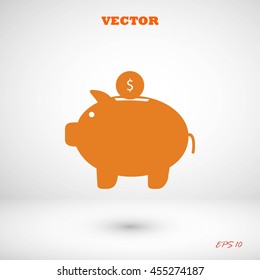 piggy bank  icon