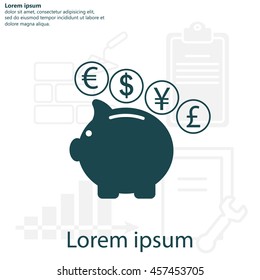 piggy bank icon