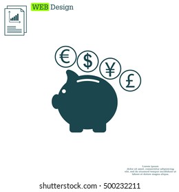 piggy bank icon